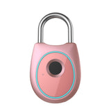 Smart Fingerprint Padlock Portable Electric Keyless USB Rechargeable Waterproof Quick Unlock Luggage Case Door Security Lock